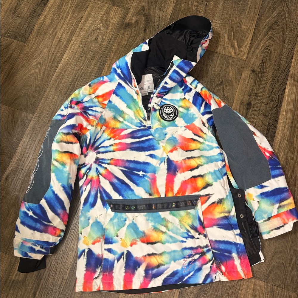 686 Colorful Tie-Dye Women's Ski Jacket